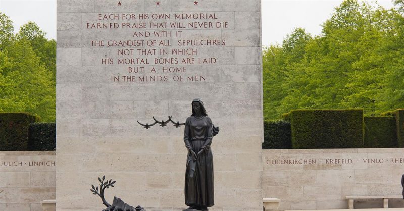 American War Cemetery and Memorial in Margraten, Netherlands. Photo Credit