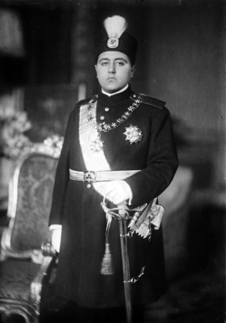 Sardari’s Uncle, Ahmad Shah Qajar, the last Shah of the Qajar Dynasty.