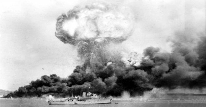 Bombing of Darwin on 19 February 1942.