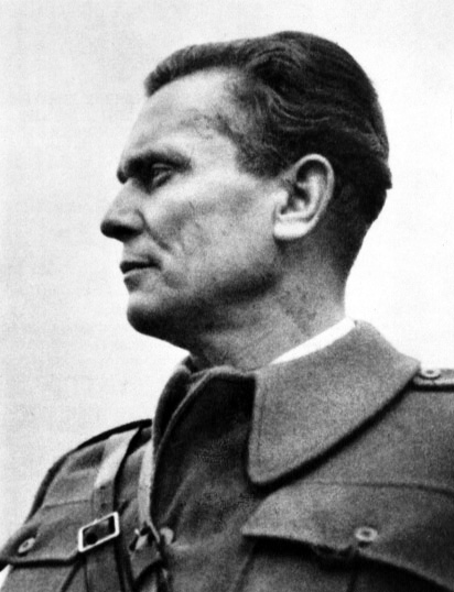 Josip Broz Tito in Bihać, 1942. By Marxists Internet Archive