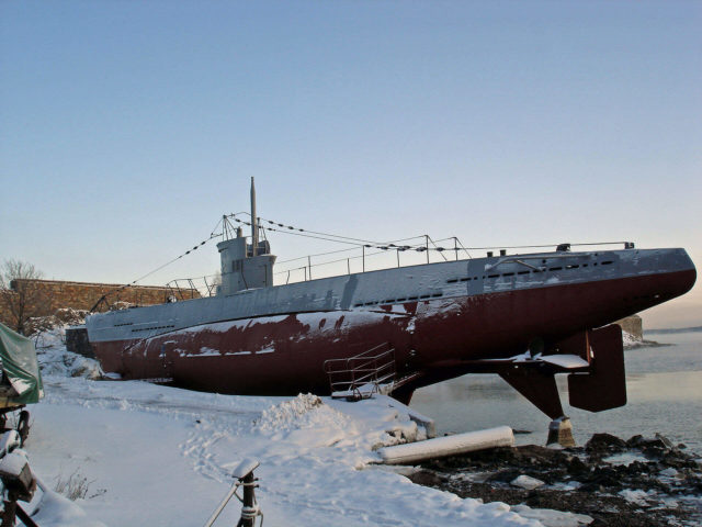 Vesikko in the snow, 2007. Photo Credit
