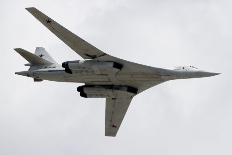 Tupolev Tu-160 Blackjack in flight