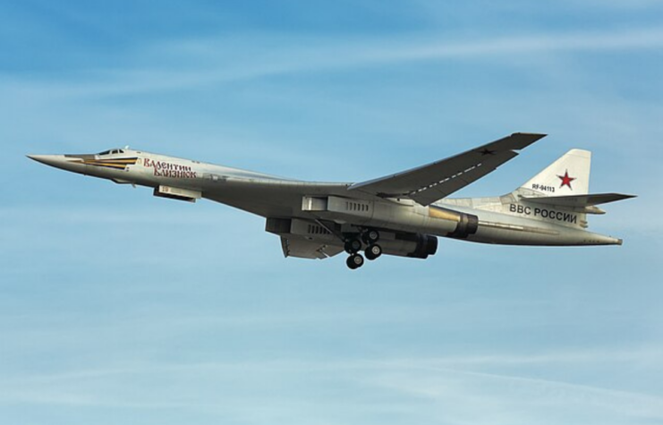 Tupolev Tu-160 Blackjack in flight