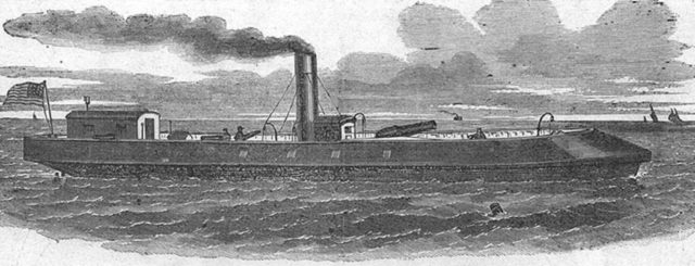 The E.A. Stevens as she appeared in Harper’s Weekly in the Spring of 1862;