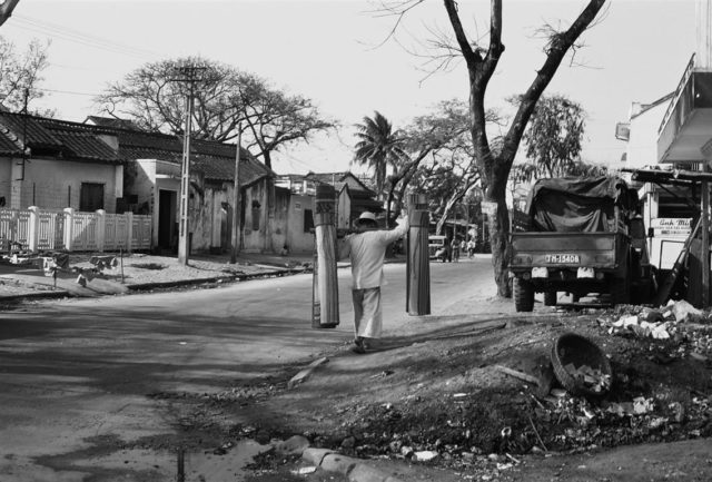 Side street in downtown Da Nang. Photo credits: Dan Daly