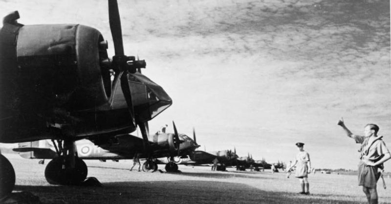 RAF Blenheim bombers WWII.