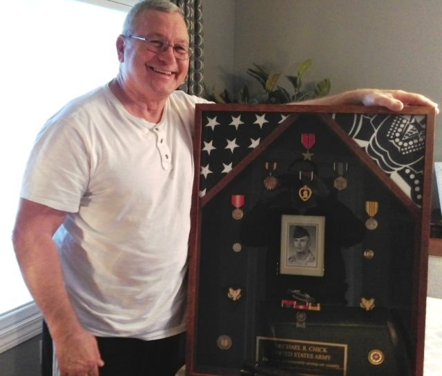 Jefferson City, Mo., veteran Mike Chick was wounded during a combat patrol with the U.S. Army in Vietnam. The Purple Heart recipient encourages veterans of all wars to apply for the benefits they have earned from the Department of Veterans Affairs. Courtesy of Jeremy P. Ämick.