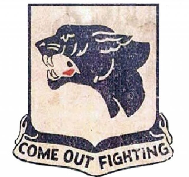 Logo of the US 761st Tank Battalion