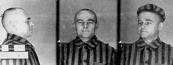 Pilecki in Auschwitz in 1940.