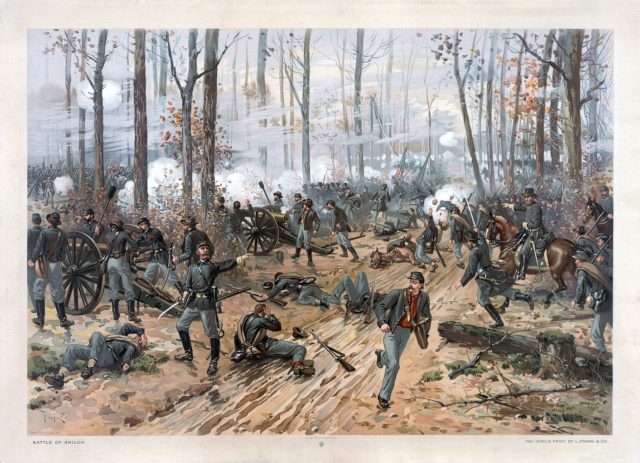 Battle of Shiloh, by Thure de Thulstrup