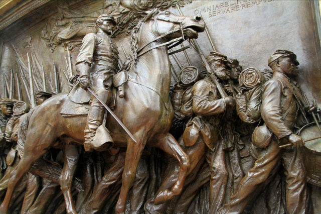 Memorial to the 54th. Photo Credit