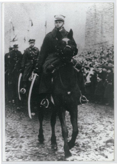 Pilecki in 1939 as an officer with the Regular Polish Army.