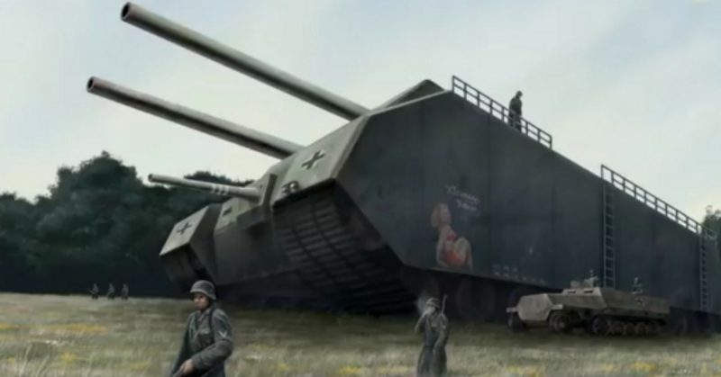 Hitler's 1000 Ton Super Tank. The Landkreuzer P. 1000 Ratte