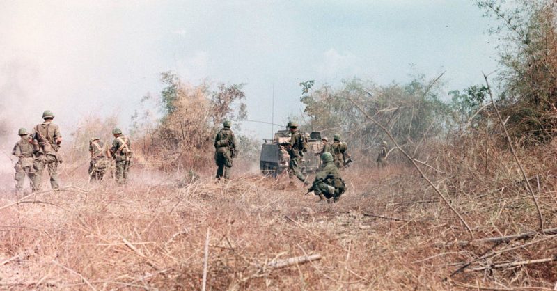 Operation Junction City, South Vietnam 1967. 