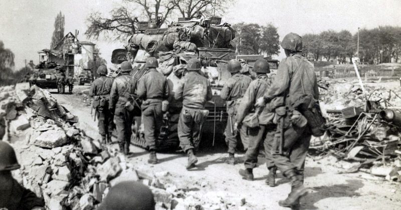 US Army in Germany after the end of World War II.