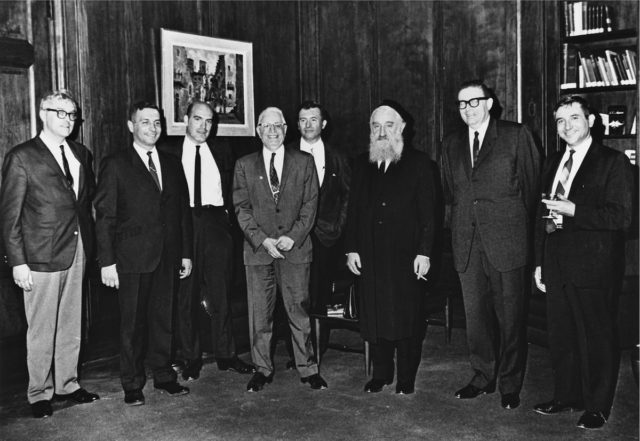 Ceremony at the Israeli Consulate in New York to grant the Righteous Among the Nations medal to the de Sousa Mendes family that had been awarded in 1966 by Yad Vashem;