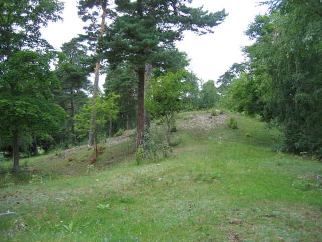 The burial mound thought to contain Bjorn Ironside’s remains. Photo Credit