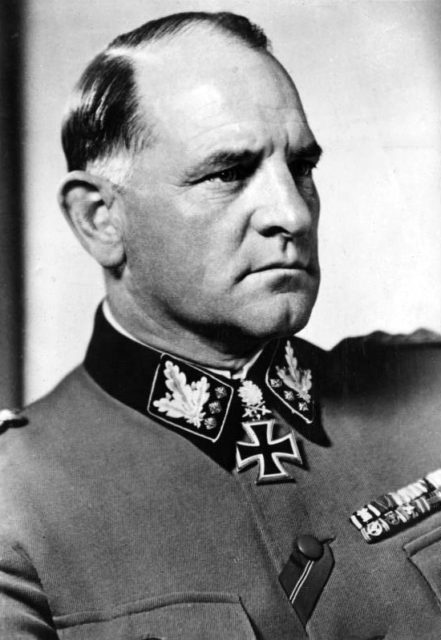 Josef “Sepp” Dietrich in 1944. Photo: Bundesarchiv, Bild 183-J27366 / CC-BY-SA 3.0.