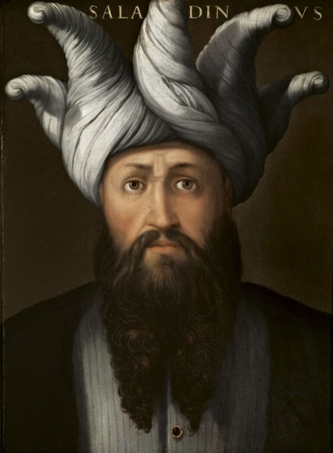 Saladin by Cristofano dell’altissimo, 1568.