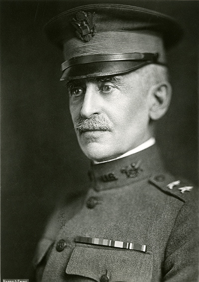 A Missouri native, Major General Enoch Crowder served his country for fifty years but has garnered greatest recognition for his implementation and administration of the military draft in WWI. Courtesy Museum of Missouri Military History.