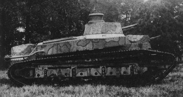 Japanese experimental tank, 1927.