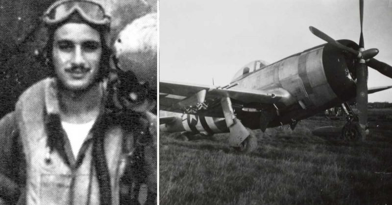 Army Air Forces 2nd Lt. Marvin B. Rothman flew a single-seat P-47D Thunderbolt during WWII.