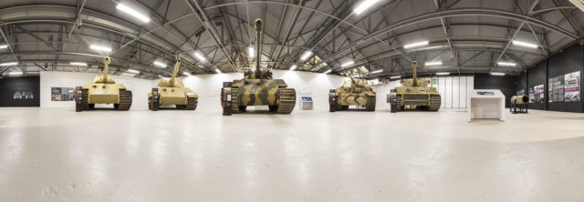 Only the best tank museum in the world is able to have such an historic collection of Tigers all under one roof. The Tank Museum, Bovington, Dorset.