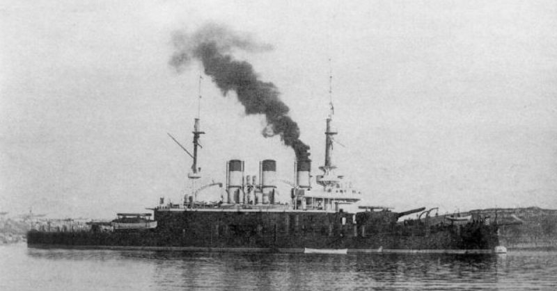 The Potemkin as she appeared in the Summer of 1905.