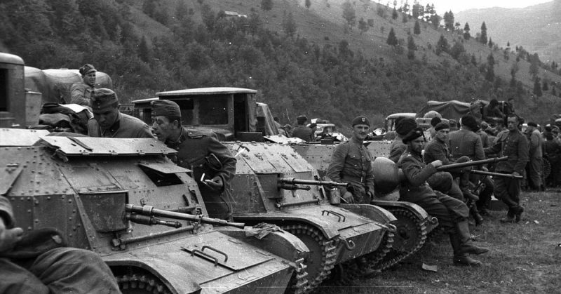 Polish troops withdrawn to Hungary in September 1939. Photo: FORTEPAN / Berkó Pál / CC BY-SA 3.0