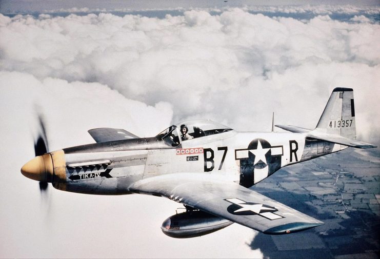 P-51 Mustang of 361st Fighter Group, 1944.