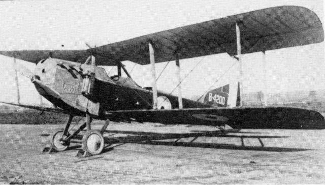 A late model Armstrong- Whitworth FK8.