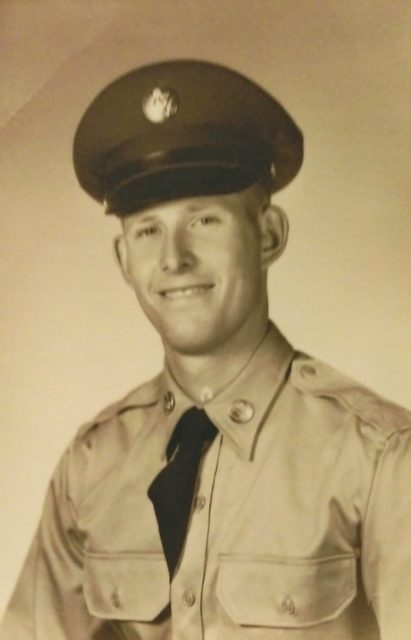 Verslues is pictured while attending basic training at Ft. Leonard Wood in the spring of 1965. Courtesy of Bob Verslues.