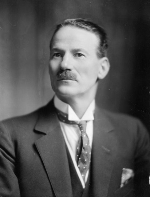 A portrait of Bob Semple from 1929;