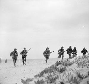 British Paratroops in North Africa.