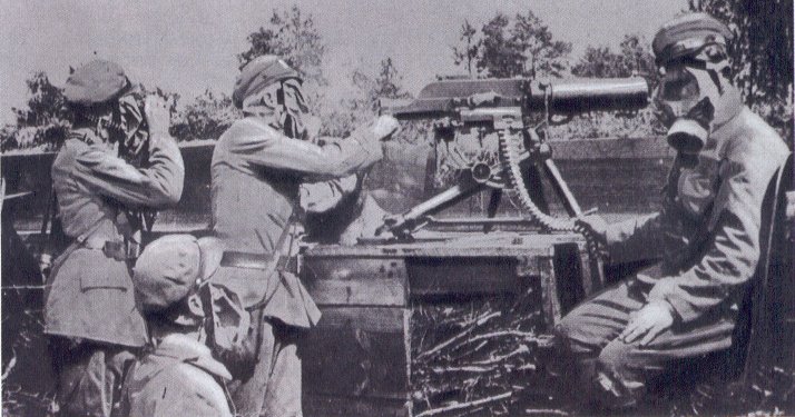 Brigade II of the Polish Legions of the Austria-Hungary in Volhynia, 1915 or 1916.