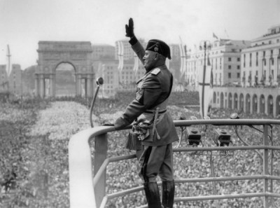 Italian Prime Minister Benito Mussolini in 1925.