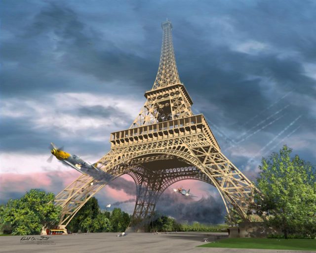 Berlin Express Eiffel Tower. Credit len krenzler and artcountrycanada.com