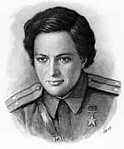 Portrait of Lyudmila Mykhailovna Pavlichenko “Lady Death”