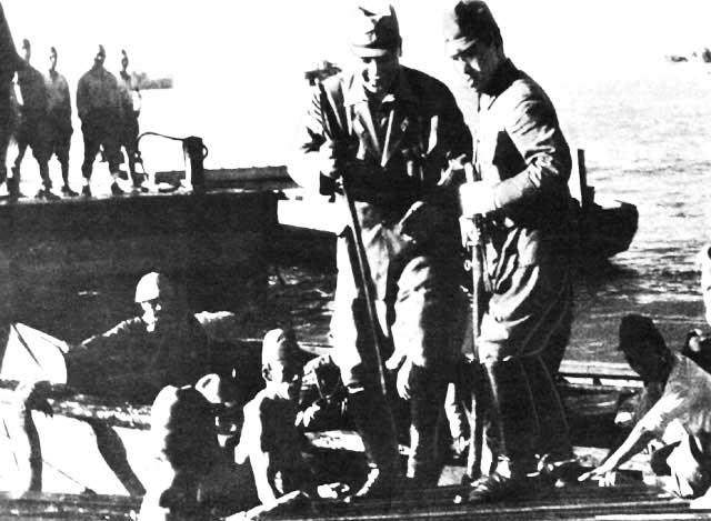 General Homma at Lingayen Gulf, Luzon, 24 December 1941.