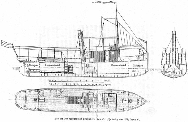 The plans for the Hedwig von Wissmann;