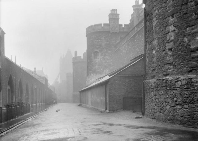 The Tower of London’s Outer Ward where Lody was executed.