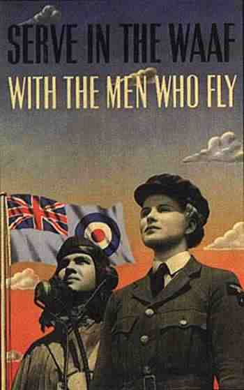 WAAF recruitment poster.