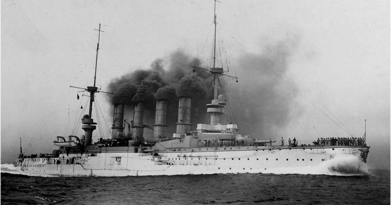 Cruiser SMS Scharnhorst (1906–1914), German Imperial Navy
