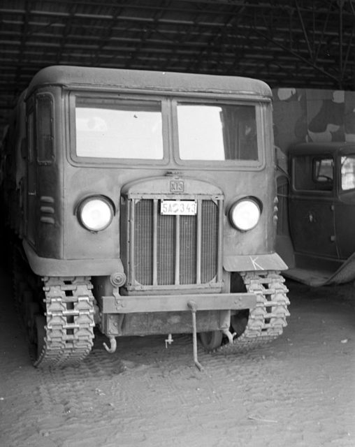 STZ-5 captured by Hungarian army, 1943. Photo: FORTEPAN / Lissák Tivadar / CC-BY-SA 3.0