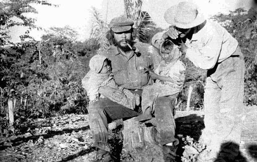 Guevara in rural Bolivia, shortly before his death, 1967.