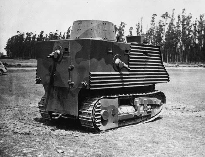 Semple Tank undergoing trials