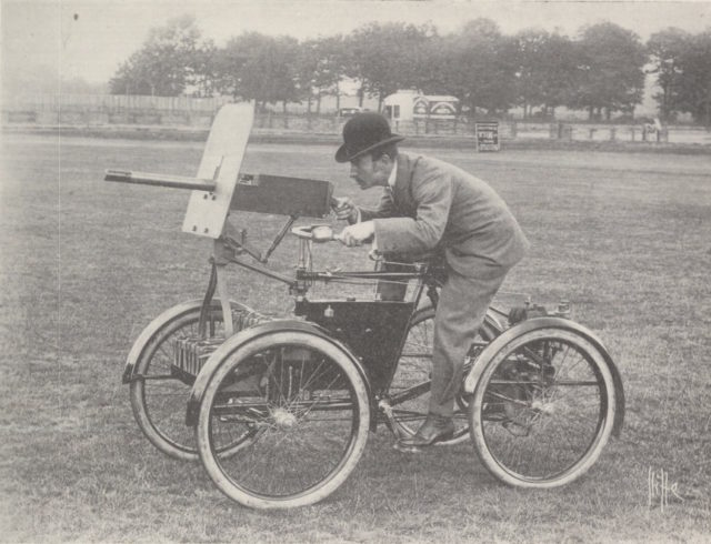 F.R. Simms’ Motor Scout, built in 1898.