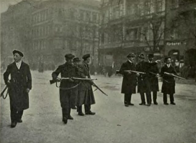 Spartacist militia in Berlin