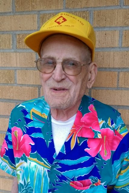 A native of California, Mo., Pat Zimmerman enlisted in the Navy in 1943 and went on to serve as a combat medic during the Battle of Iwo Jima during World War II. Courtesy of Jeremy P. Ämick.