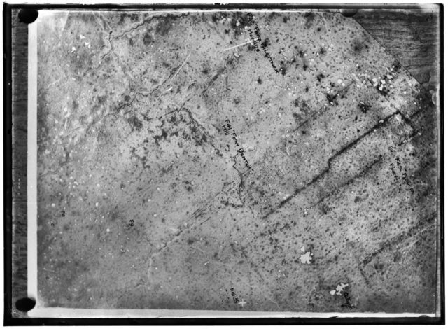An aerial pic of the battle area with Fray Bentos visible beneath the Y of ‘Fray’ on the map. ‘Gallipoli’ was their target during the action.